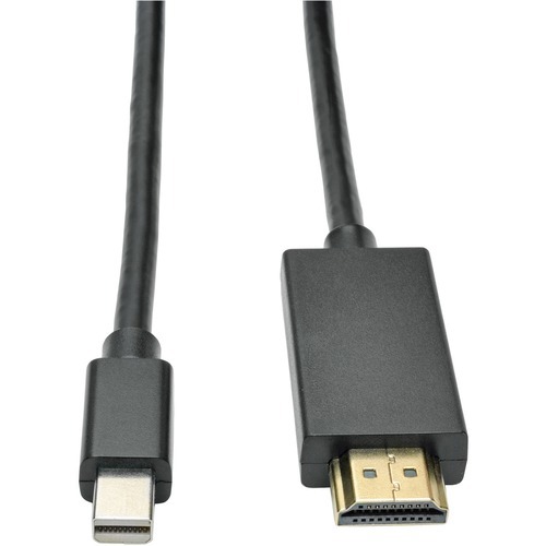 Mini DisplayPort/Thunderbolt to HDMI Cable Adapter, 6 ft, Black